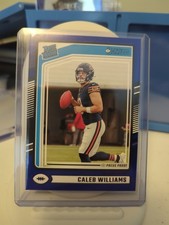 Caleb Williams RC, 2024 Donruss Football, Rated Rookie Blue Press Proof #327