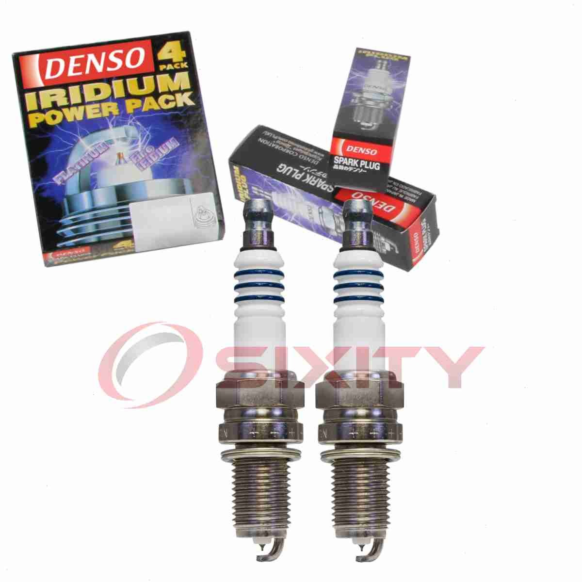 2 pc DENSO 5308 Iridium Power Spark Plugs for SP192435AA SP070500AA IXU22 wd