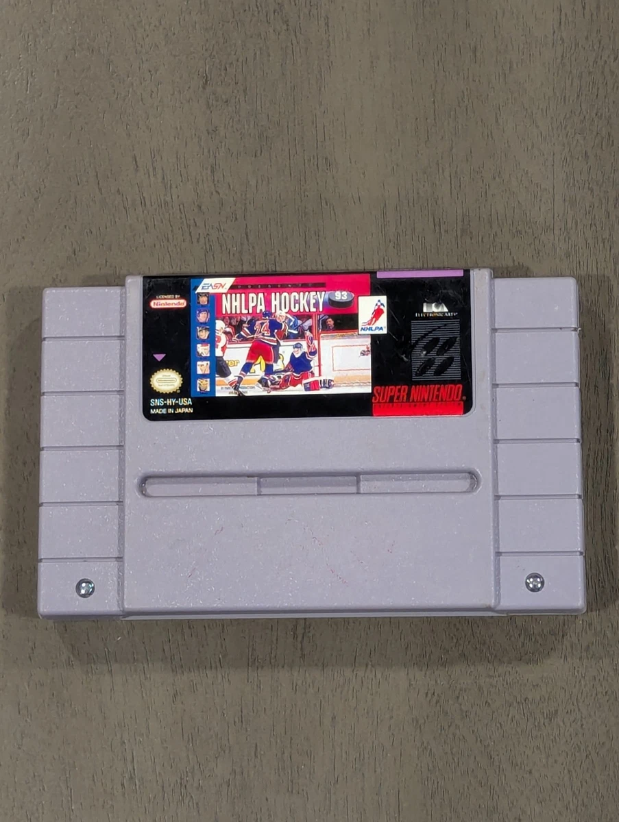 Nintendo SNES NHLPA Hockey 93 Video Games for sale | eBay