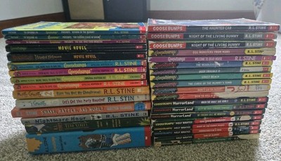 Lot 34 RL Stine Goosbumps Books Horrorland Most Wanted Presents Special Ed