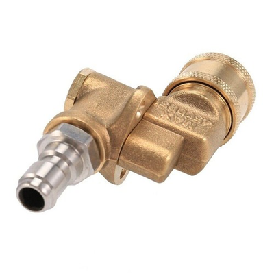 #ad For Pressure Washer Spray Nozzle Cleaning Hard T Connecting Pivoting Coupl $16.16