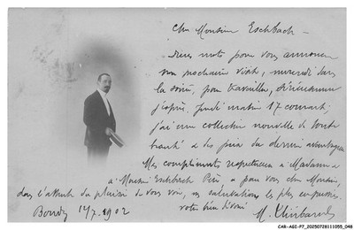 CAR-AGIP7-0368-SWITZERLAND - MONSIEUR ESCHBACH