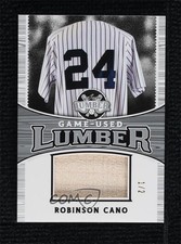 2024 Leaf Lumber Game Used Lumber Relics Silver 1/2 Robinson Cano #GUL-82 0w8