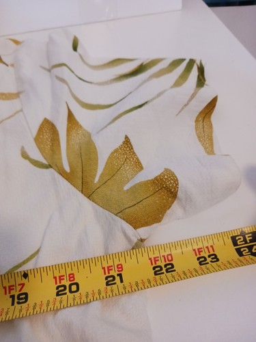 Handcrafted in Hawaii 2X maxi Hawaiian Moon dress tropical leaves design Hawaii - Picture 7 of 8