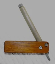 Vintage Oil-Fed Brass Tube Handle Glass Cutter