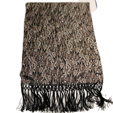 Ann Taylor Animal Print Silk Scarf 24x48 snake print