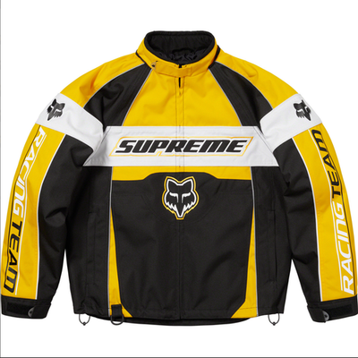 Supreme Fox Racing FW23 Yellow Jacket Size L & Yellow Pants Size