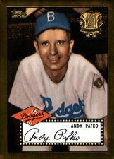 Andy Pafko 2002 Topps Gold 1952 World Series Reprint #1