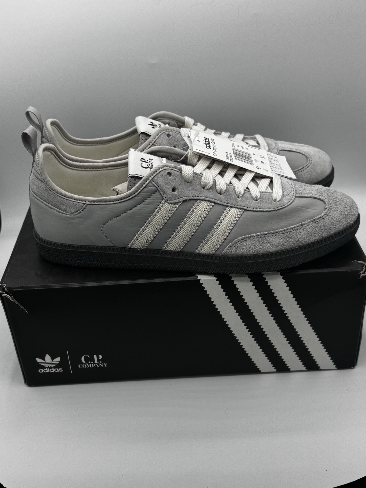Adidas x CP Company Samba Grey, US Size 10