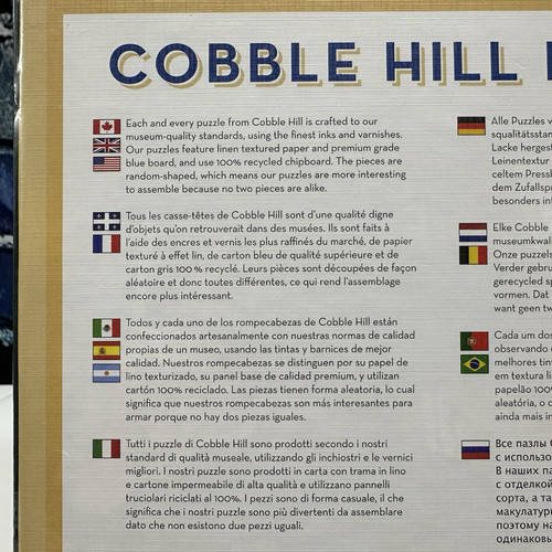 NEU Cobble Hill Haken am Angeln 1.000 Stück Puzzle Poster innen versiegelt - Bild 14 von 24