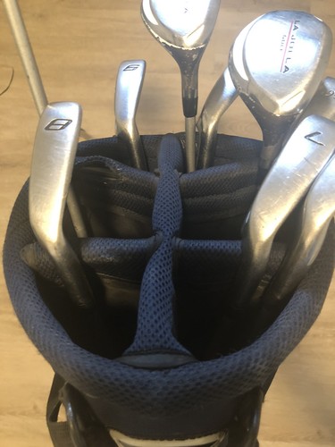 La Jolla 9 Club Set 1,4,5 Wood 6-PW Aldila VL graphite Shaft Lamkin Grips +Bag - Picture 14 of 16