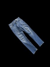 All Saints Jeans Mens 28 Blue Cigarette Skinny Light Stonewash Stretch 28x30