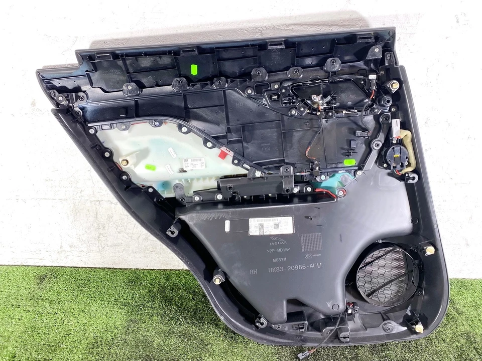 17-20 JAGUAR F-PACE REAR RIGHT RH SIDE INTERIOR DOOR PANEL TRIM COVER PANEL OEM - Image 2 of 3