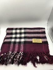 Sciarpa reversibile vintage Burberry Y2K grado C