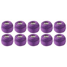 DMC Coton Perl  Embroidery Thread, Purple, Embroidery