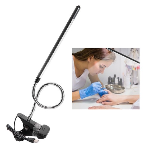 Tragbare USB-LED-Clip-Tischlampe Einstellbare Schreibtischlampe Für Tattoo/M FOY - Afbeelding 7 van 17