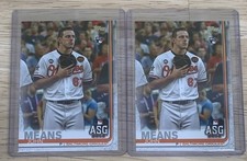 2019 Topps Update Series - All-Star John Means #US223 (RC) Lot Of 2