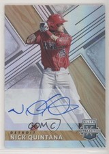 2019 Panini Elite Extra Edition Auto Nick Quintana #47 Auto 0rf