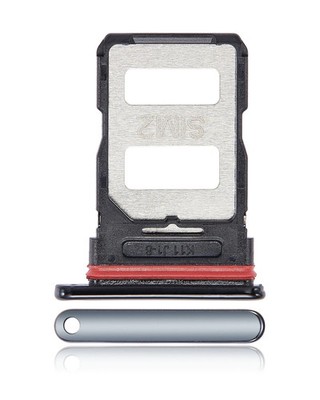 Replacement Dual Sim Card Tray Compatible With Xiaomi Poco F3 / K40 (Black)