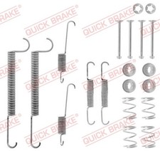 Zubehörsatz Bremsbacken QUICK BRAKE 105-0630 für OPEL T85 KADETT COMBO MANTA CC
