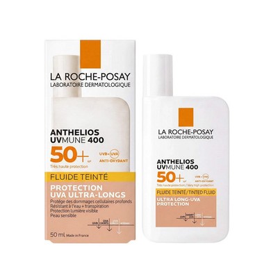La Roche Posay Anthelios UVMune 400 Tinted Fluid SPF50+ 50ml Exp 07/28 Original
