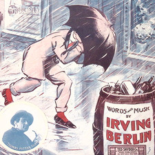1910 Call Me Up Some Rainy Afternoon Irving Berlin Vintage Sheet Music