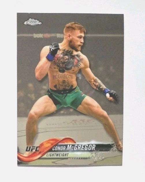 2018 Topps Chrome UFC #100 Conor McGregor 👊!!