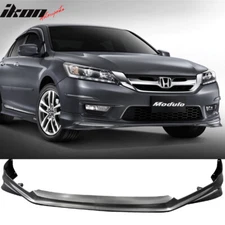 Fits 13-15 Honda Accord 4DR Sedan Front Bumper Lip MD Style Chin Spoiler PP Kit
