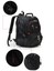 thumbnail 5 - Men's Travel 15" Laptop Backpack Shoulder Bag Swiss Hiking School Bag Rucksack