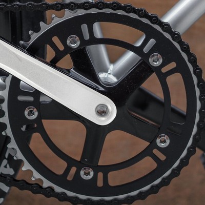Pédalier Rotor Aldhu Carbon Inspider V2 - Le plus léger avec capteur de puissance