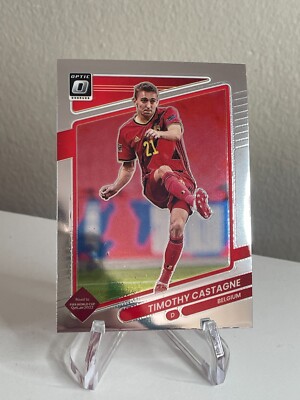 Timothy Castagne 2021-22 Panini Donruss OPTIC Fifa World Cup Road to Qatar #14