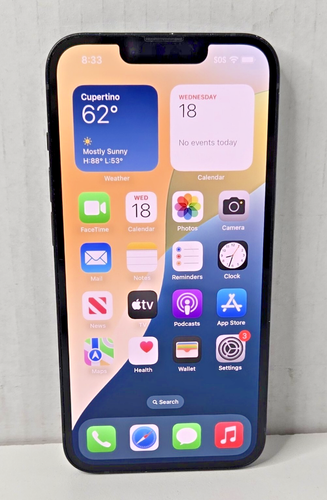 Apple iPhone 14 A2649 6,1 pulgadas 128 GB 6 GB de RAM Hexa-Core Desbloqueado Medianoche - Imagen 2 de 11