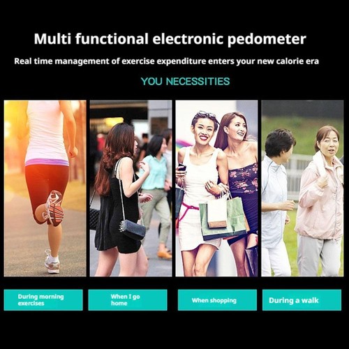 LCD Wrist Watch Pedometer Sports Step Distance Calorie C ounter Bracelet Digital - Picture 9 of 26
