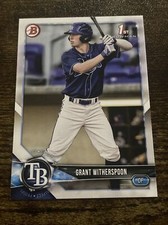 2018 Bowman Draft Grant Witherspoon 1st Bowman #BD-152 Tampa Bay Rays L7721*