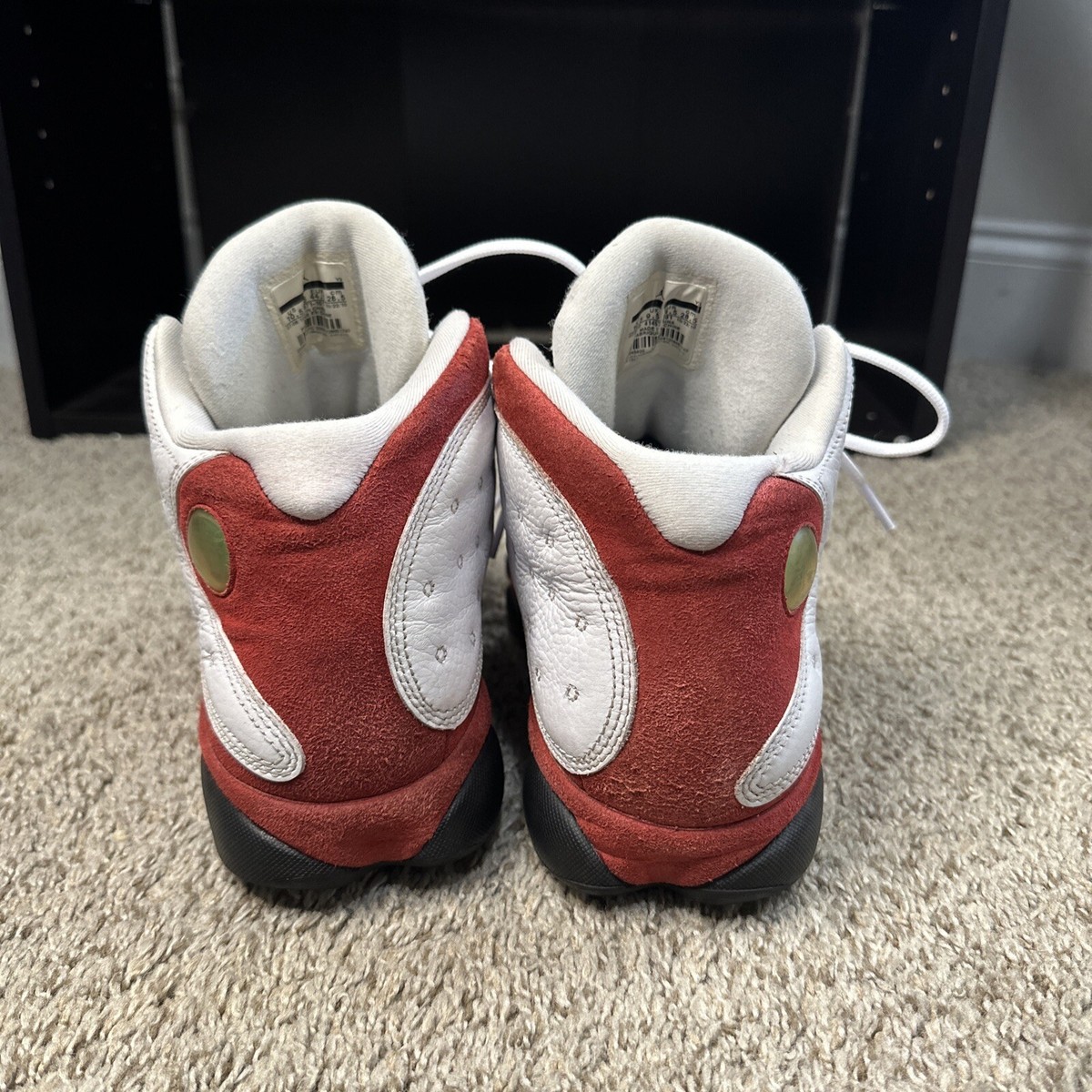 Nike Air Jordan 13 Retro Chicago Cherry 2010 White Red Size  display picture 2