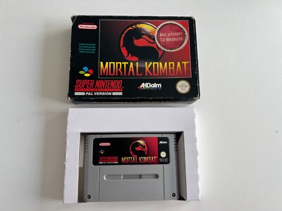 Mortal Kombat für Super Nintendo / SNES in OVP