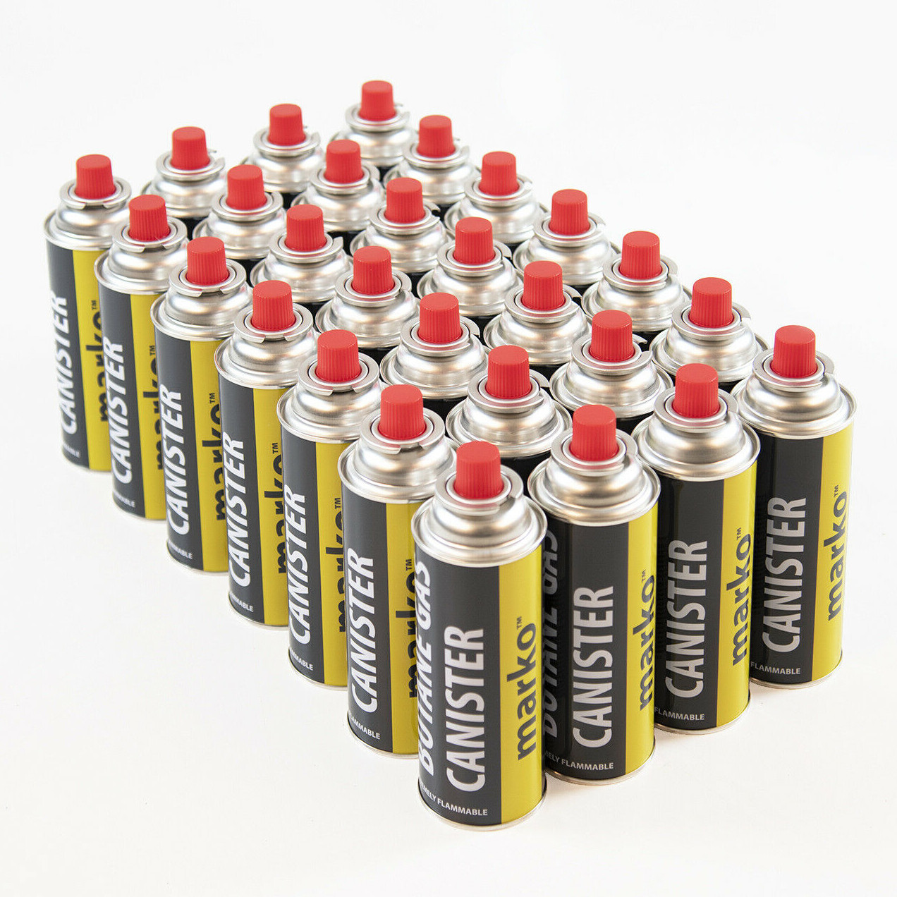 28 Butane Camping Gas Canisters Bottles Stove Refills Cooker Heater BBQ