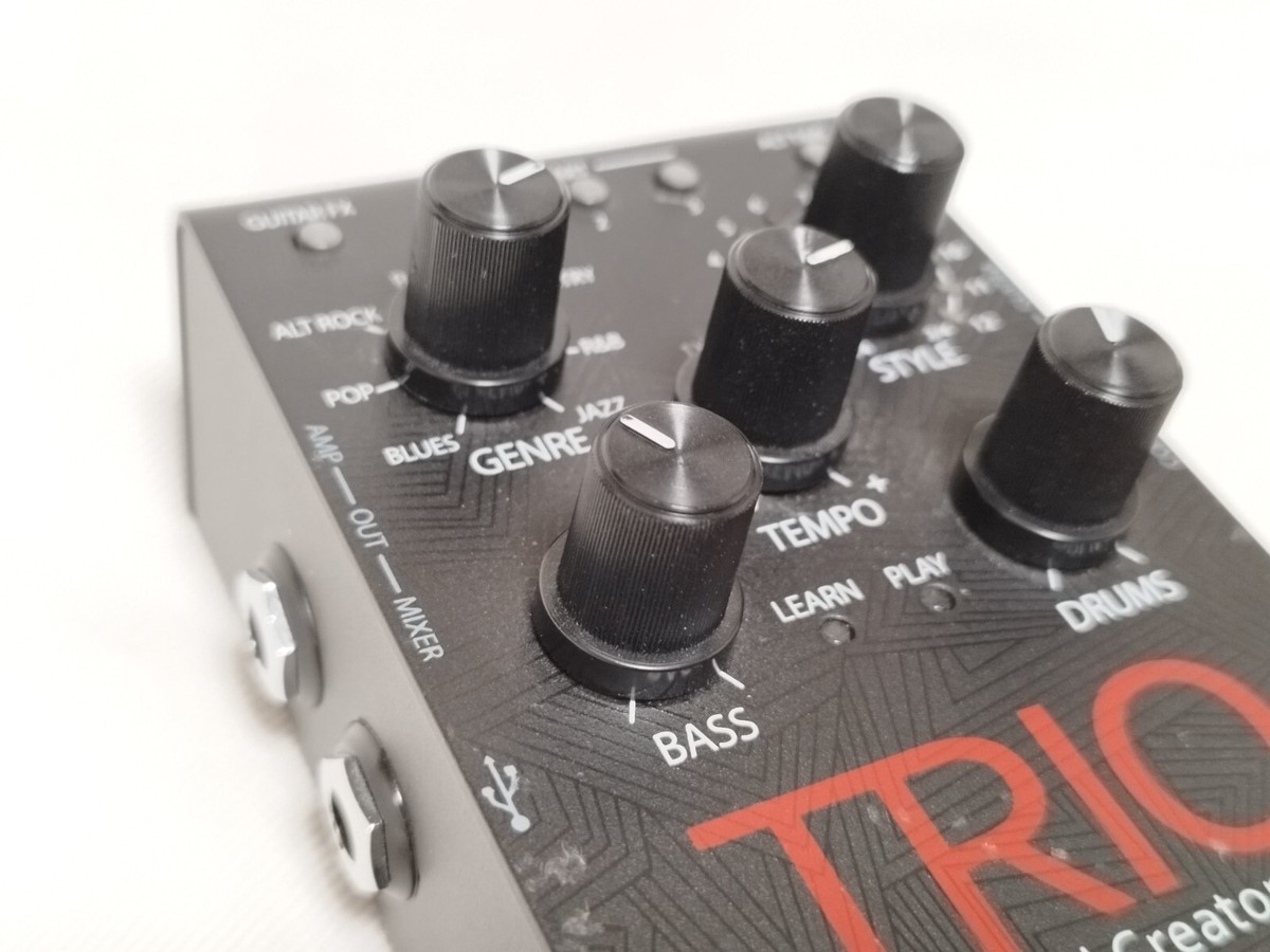 DigiTech TRIO TRIO-V-01 Band Creator Pedale Per Chitarra - Usato Dal Giappone - Foto 2