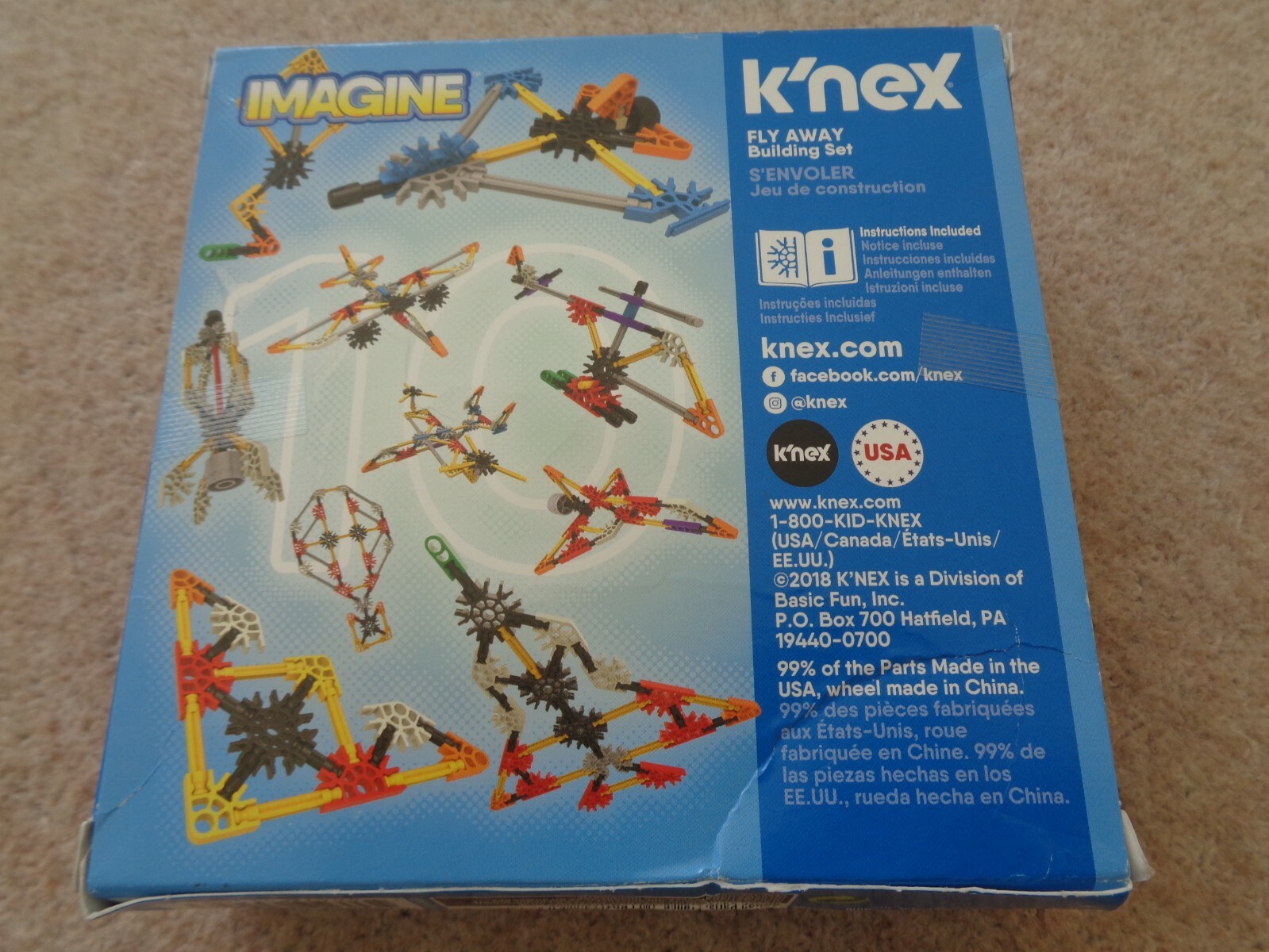 knex fly away