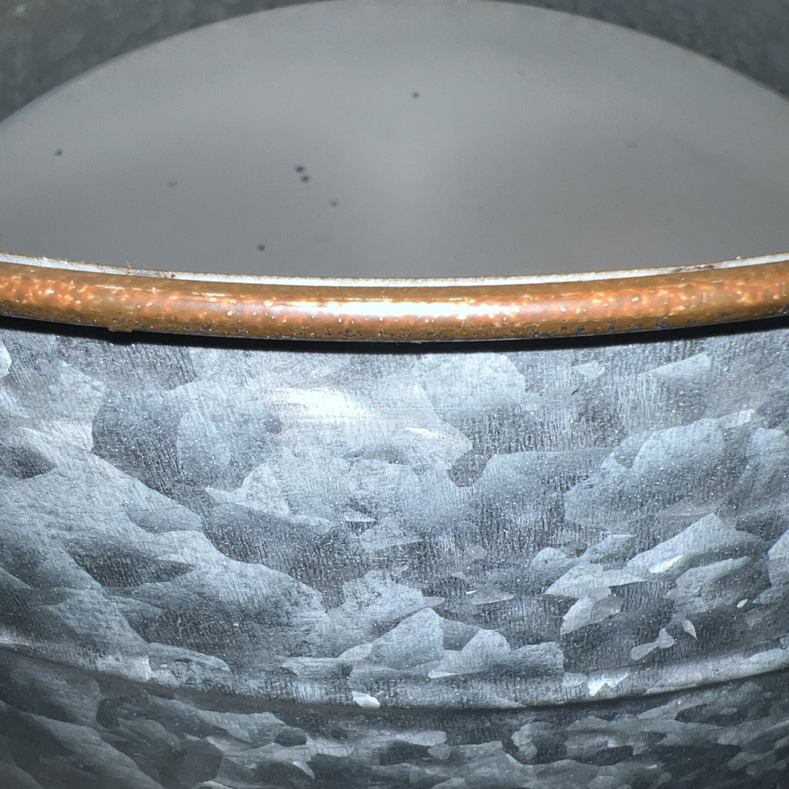 Glitzhome 22"D Galvanized Metal Tree Collar, NWT