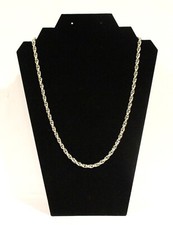 5 mm Cuban Link Chain Necklace Silver Plated Stainless SS Various Lengths Miami