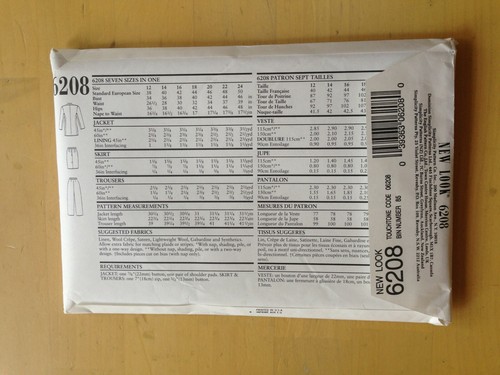 New Look Uncut Sewing Pattern, 6000-6400 Choose Your Style - Picture 25 of 31