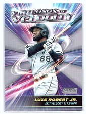 2024 Stadium Club #VV-18 Luis Robert Jr. Virtuosos of Velocity