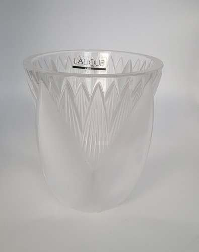 Jarrón de cristal Lalique Thebes - Imagen 3 de 9