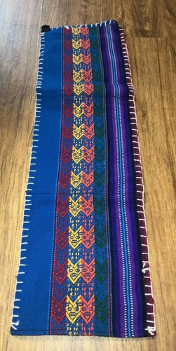 Peruanischer handgewebter Wollteppich Boho - Bild 6 von 6