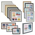 Multi Aperture Photo Picture WOOD Frames Holds 2, 3 or 4 Photos Various Sizes