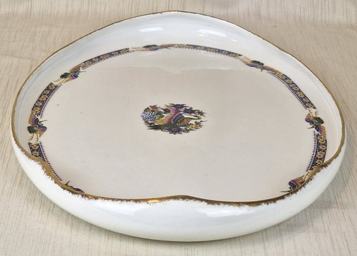 LIMOGES FRANCE Jugendstil Porzellan Tablett Kernstück TFeuervogel um 1910 P556 - Picture 16 of 20
