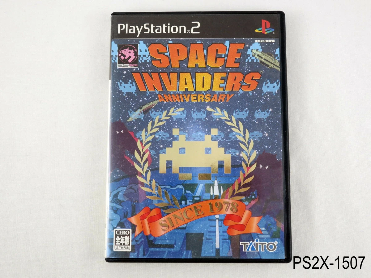 Jeu PS2 Space Invaders - État Correct (marques D'usure) - Fonctionne - Pour Collectionneurs Ou Joueurs Nostalgiques
