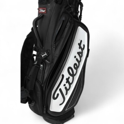 Titleist 9.5 STAFF BAG S83-1 ツアーモデル フ－ド付 Titleist Midsize Bag | Midsize Tour Staff Bag | Titleist