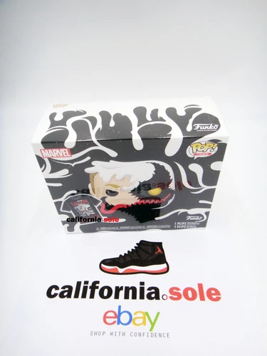 🕷️ Funko POP! Marvel Anti-Venom Eddie Brock GITD w T-SHIRT #401 BoxLunch Venom